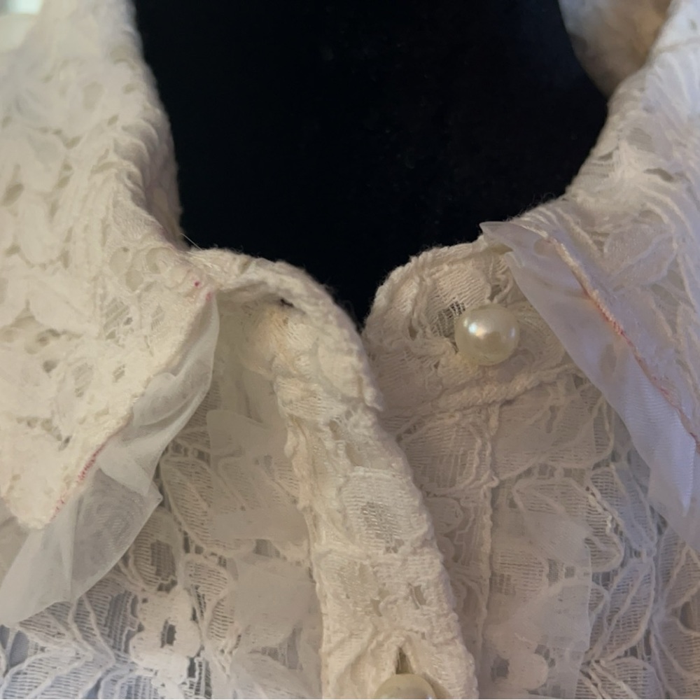White Lace Dress, Medium size, New with tag - Picture 5 of 12
